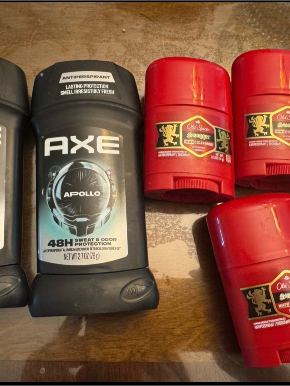 Lot of 8 Men’s Razors & Deodorants Gillette Schick Bic AXE Old Spice New